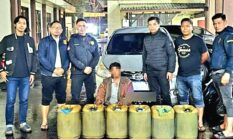 Timbun 205 Liter BBM Pertalite, Warga Aceh Tengah Diamankan Satreskrim Dan Masyarakat